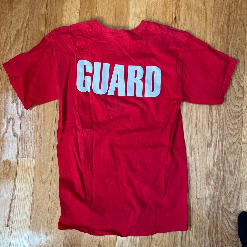 2 Life Guard Shirts!  One tee AND one tank.